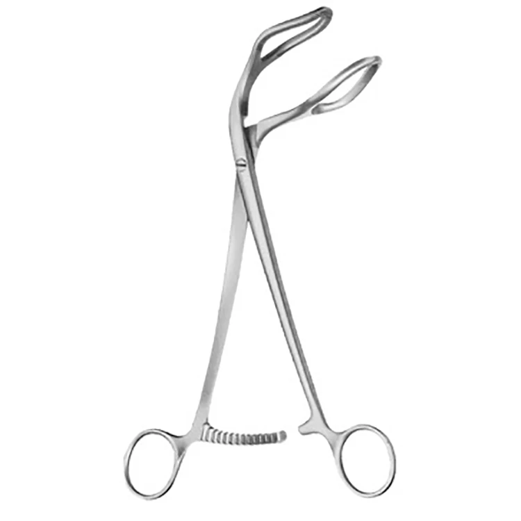 Stainless Steel Somer Uturus Holding Forceps instrumentos cirurgicos de ginecologia