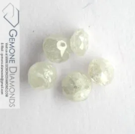 Real White Natural Faceted Diamond Beads Wholesaler Of In India,White Faceted Diamond Beads,natural stone beads