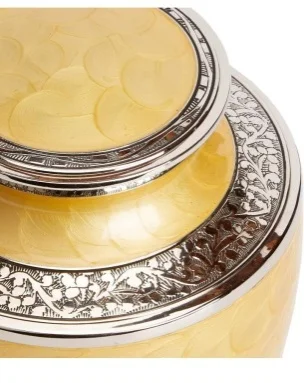 Brass Cremation Urns for Human Ashes Memorial Funeral Supplies Brass Metal Urn