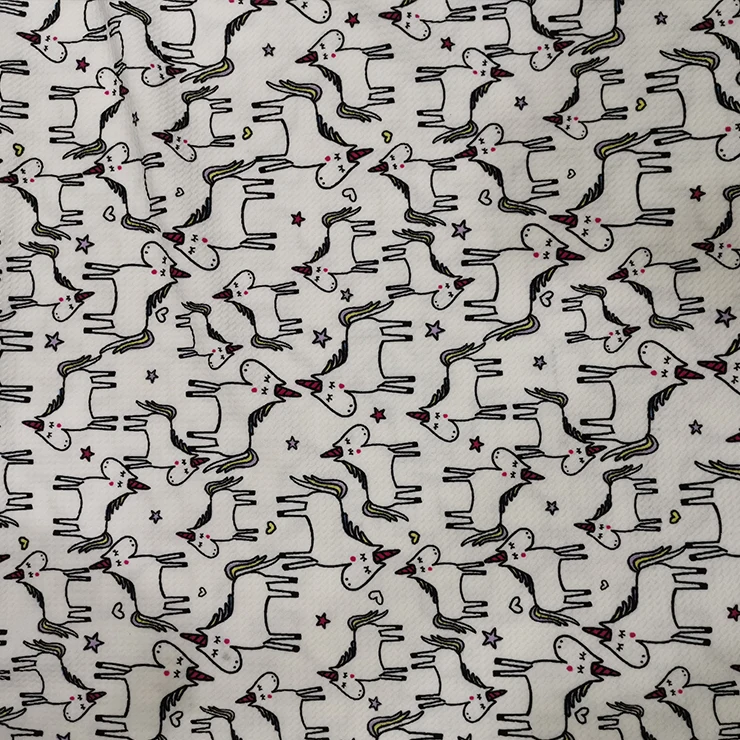 Most Popular Hot Sale Custom Solid poly spandex Knit Printing Bullet Proof Fabric For Headband Bows