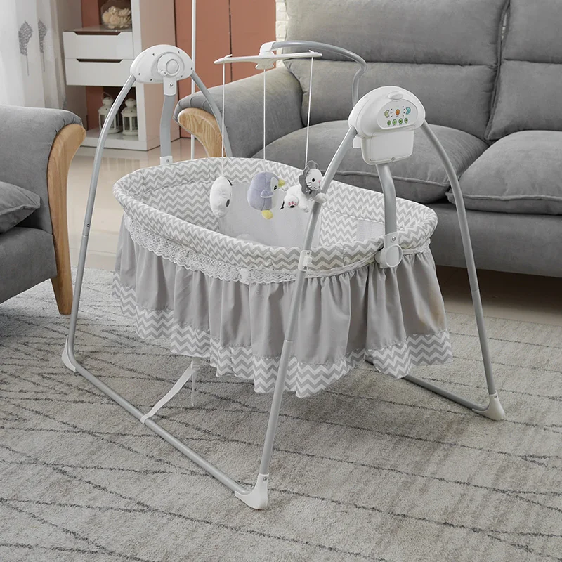 
Swinging baby crib baby cradle swing baby rocking bed for sleeping 