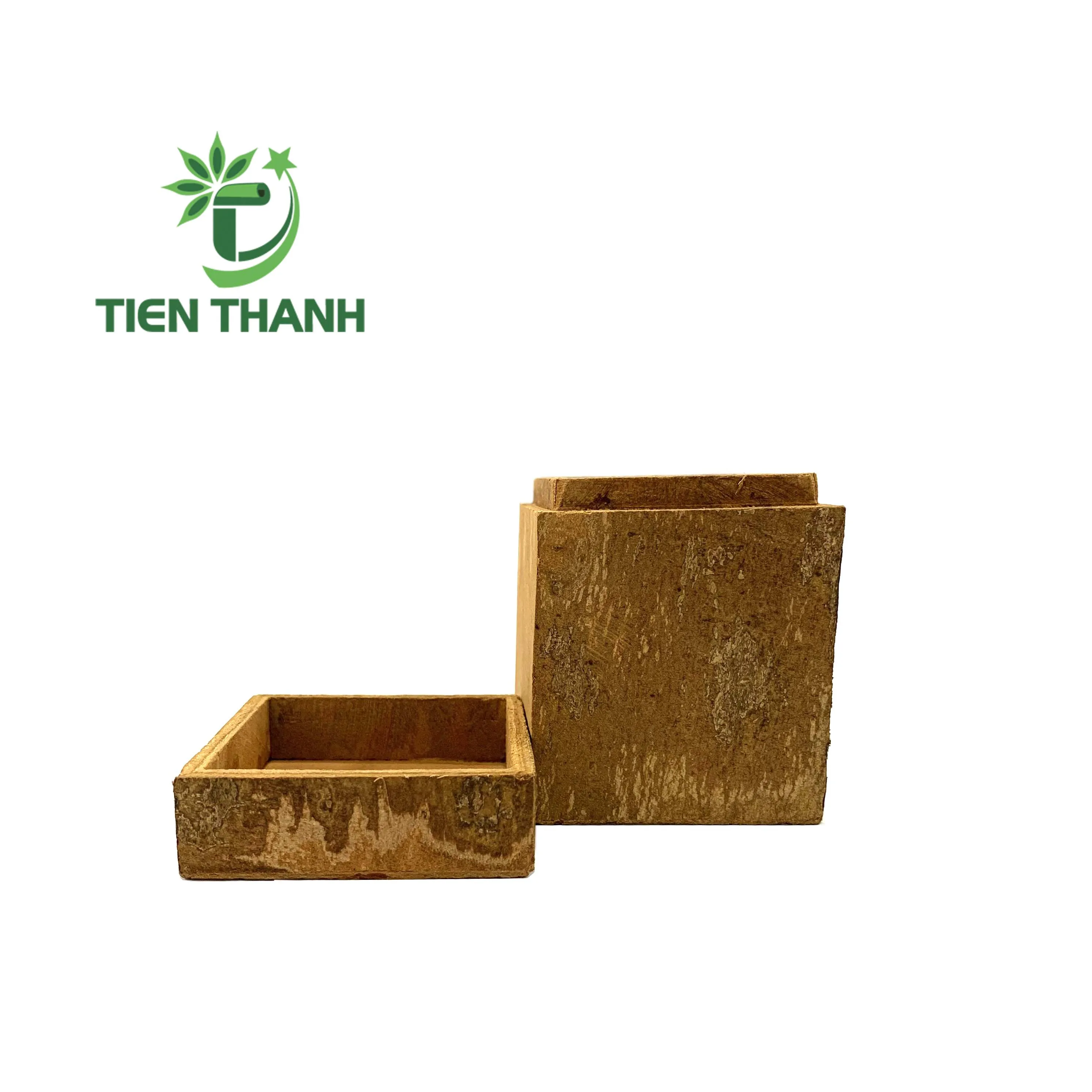Handicraft Tea and Spices Jar/ Box Size S 250ml Made from Vietnam Cinnamon Bark