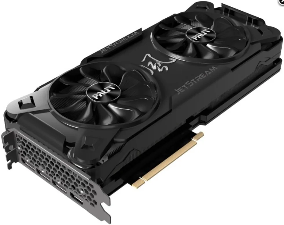 Новый Palit GeForce RTX 3070 JetStream OC NE63070T19P2-1040J 8 Гб GDDR6 256-бит PCI-E 4 0 настольная видеокарта Non-lhr