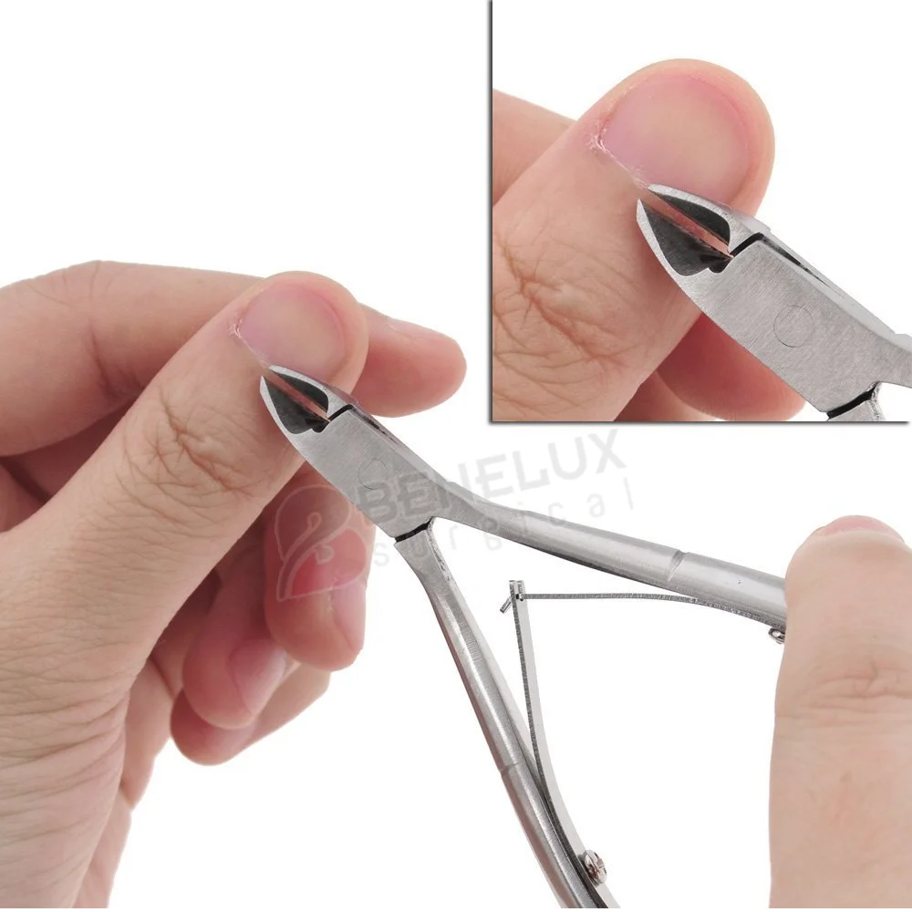 Профессиональные кусачки для ногтей из нержавеющей стали кутикулы сделано в Пакистане