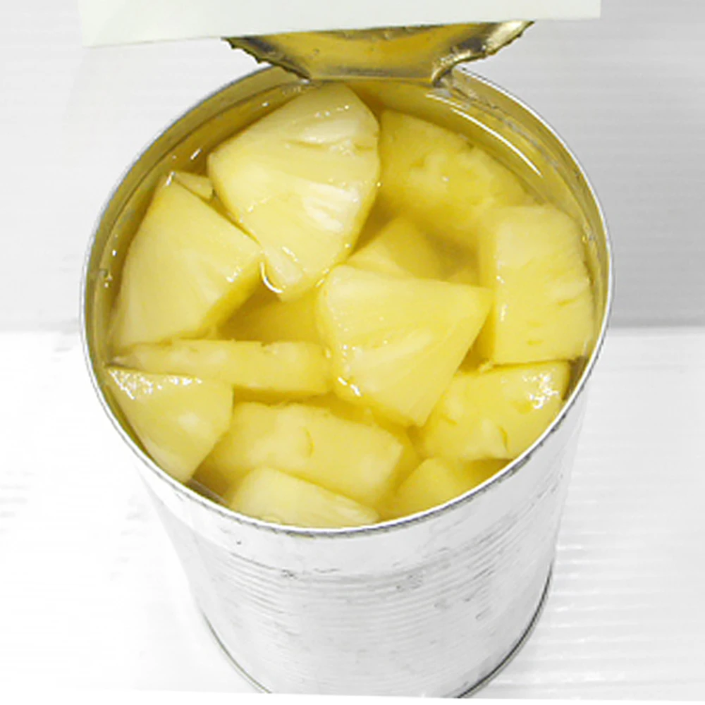 Export Price Canned Pineapple Broken Slice - Hand Cut Canned Pineapple Slices in Syrup from Thailand
