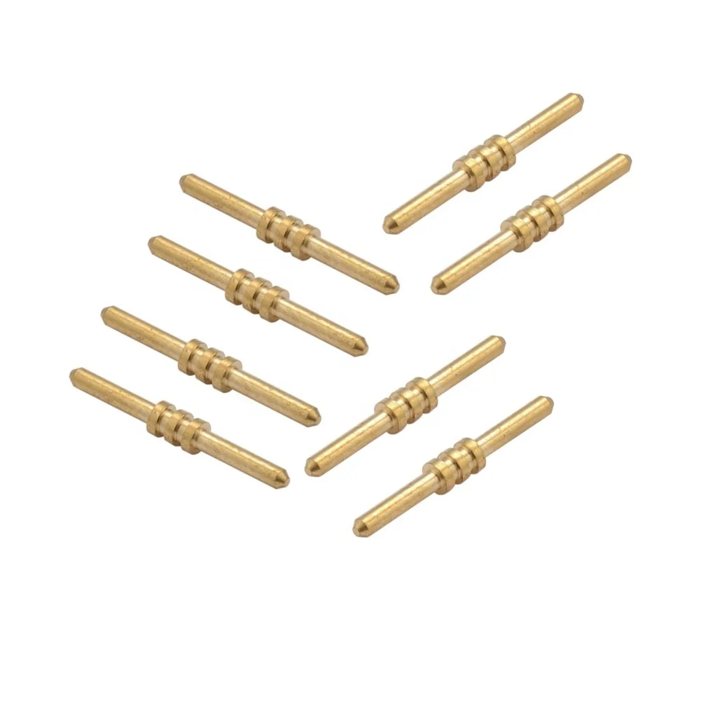 Индивидуальный медный медицинский контактный терминал, позолоченный, серебряный, Банановый штекер, 1 мм контактный разъем