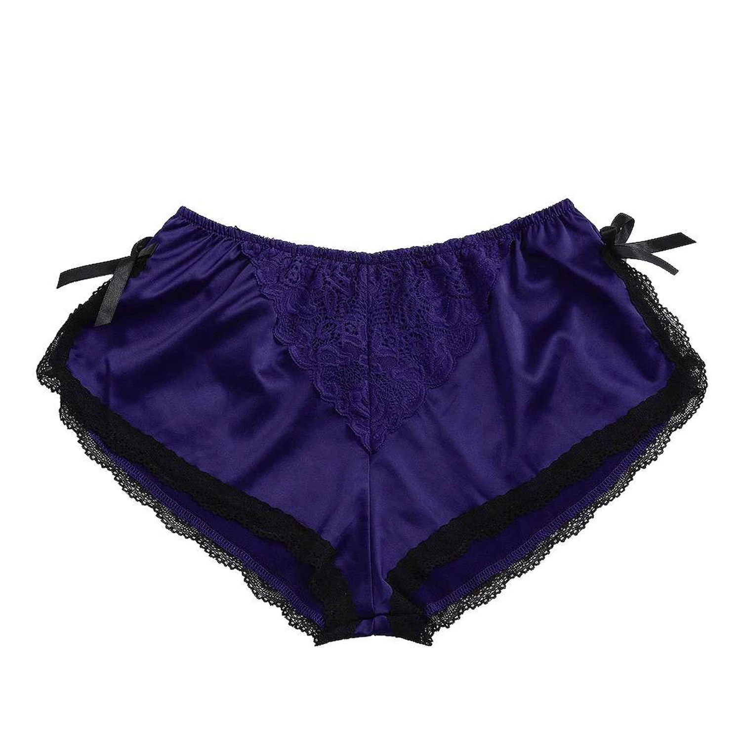 Accel Wear Custom Booty Short Comfortable Women Satin Shorts New Silk Satin Sexy Floral Breathable Lace Shorts