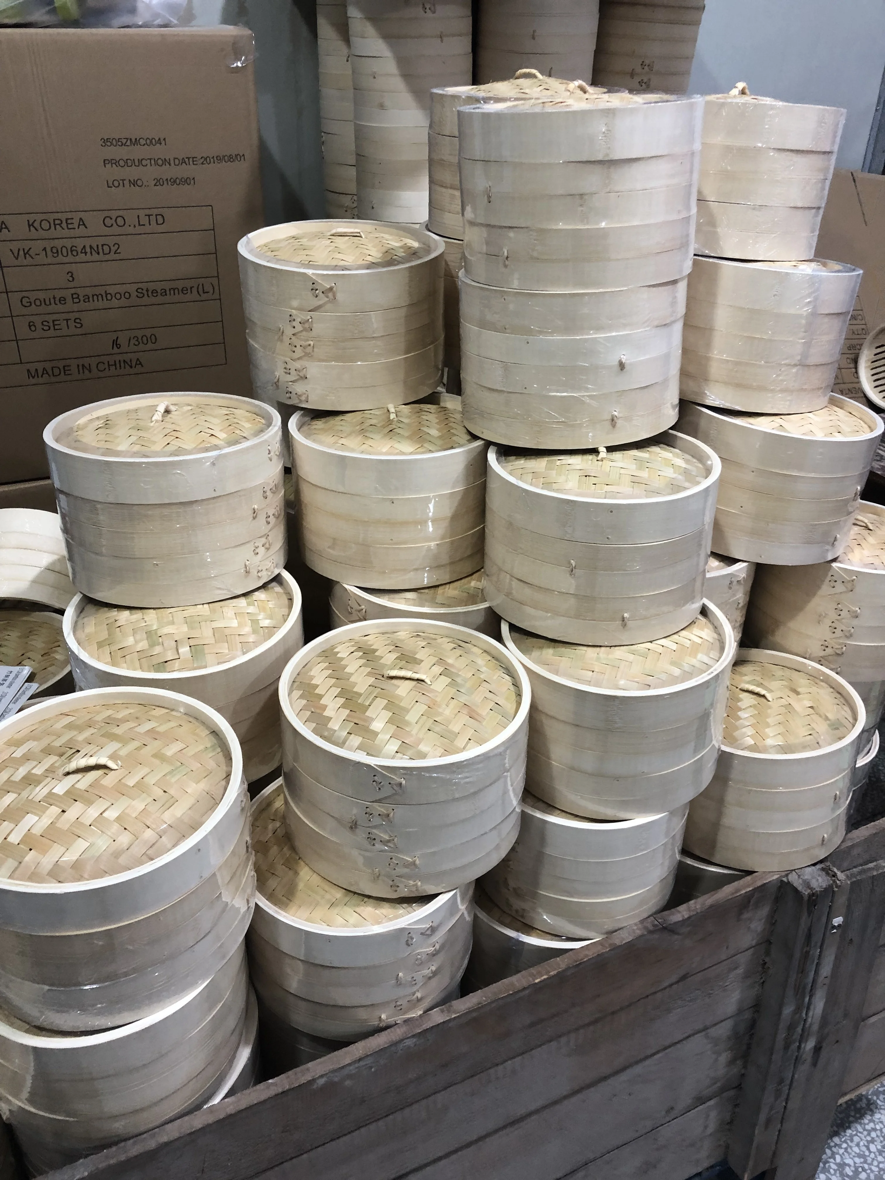 
Hot Selling Mini Dumpling Steamer Bamboo Steamer for Asian Food 