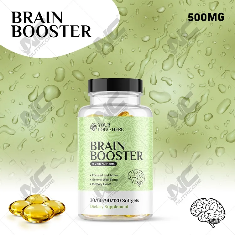 Leading Supplier of Top Quality Bulk Healthcare Dietary Supplement Brain Booster Softgel at Competitive Price