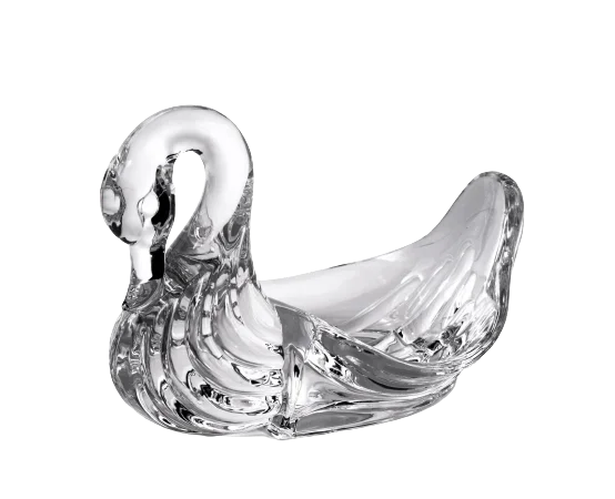 wholesale bathroom accessories acrylic soap holder Swan luxury