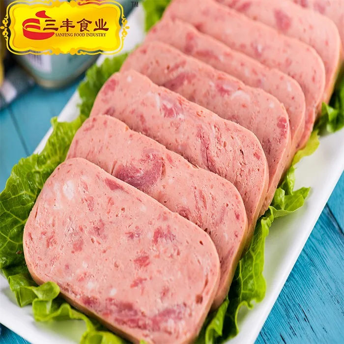 hot selling products canned food companies pork distributors luncheon meat