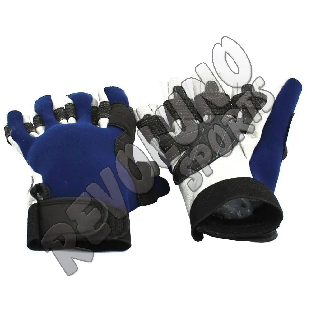 Leather Sailing Gloves Yachting Kayak Dinghy Custom Made Fishing Boating Gloves