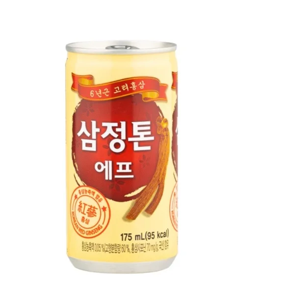Korean beverage low calorie  red ginseng drinks 175ml