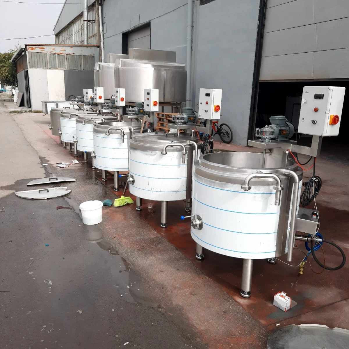 cheese pasteurizer vat