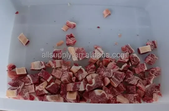 Best Price Sale Commercial Frozen Spareribs Beef Meat Cube Dicer Cutting Dicing Machine