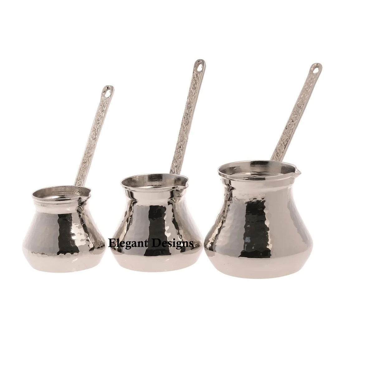 Индивидуальный размер Турецкий кофейник и чайник круглая форма молотковый набор из трех предметов Новое поступление необычный турецкий