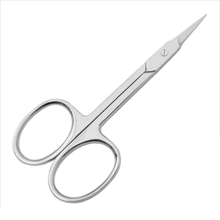 Высококачественные ножницы для кутикулы ногтей с прямыми лезвиями 9 см
