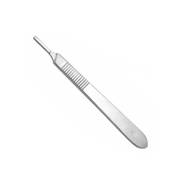 BP Handle #4 / Scalpel Handle + 10 Sterile Blade # 22 Stainless Steel Custom Size Balde Holders