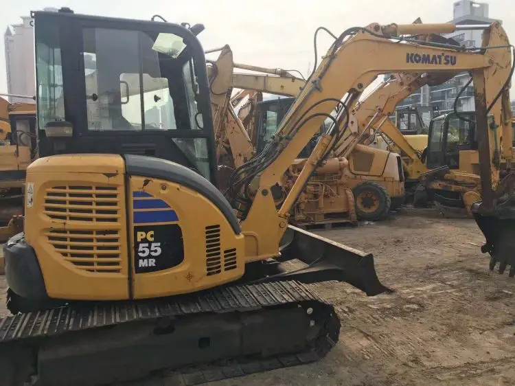Used komatsu mini excavator komatsu pc55 /pc55 MR -2  for sale