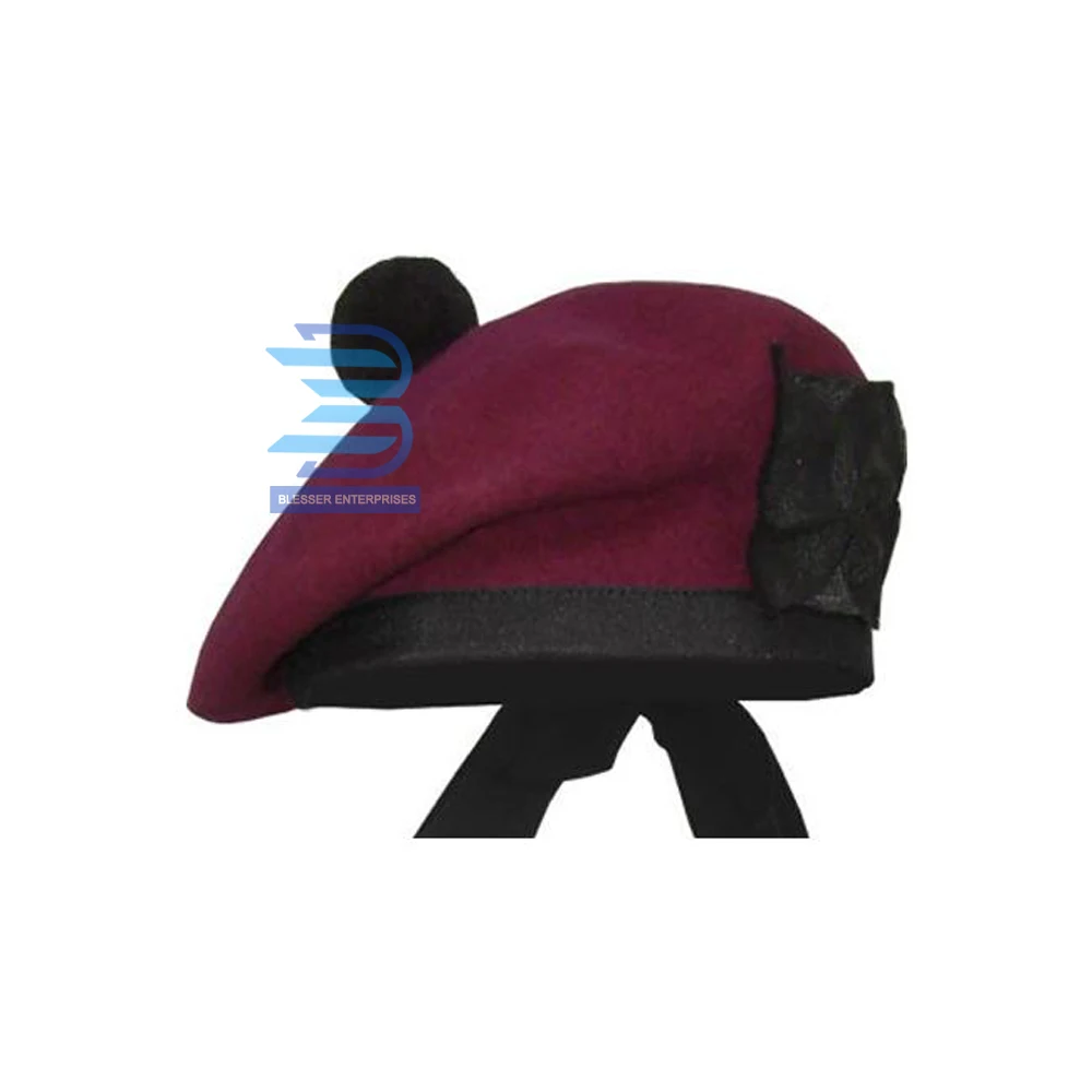 Best Quality Green Wool Irish Caubeen Hats/ Men Custom Design For Bonnet Irish Unit