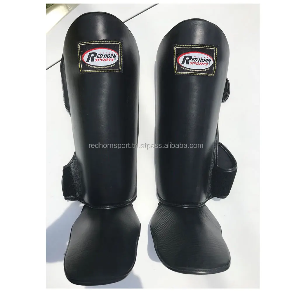 Twins Special Muay Thai Shin Pad Real Cowhide Leather Shin Guard