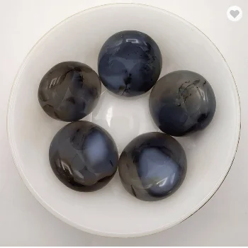 Dendrite Agate Palm Stone