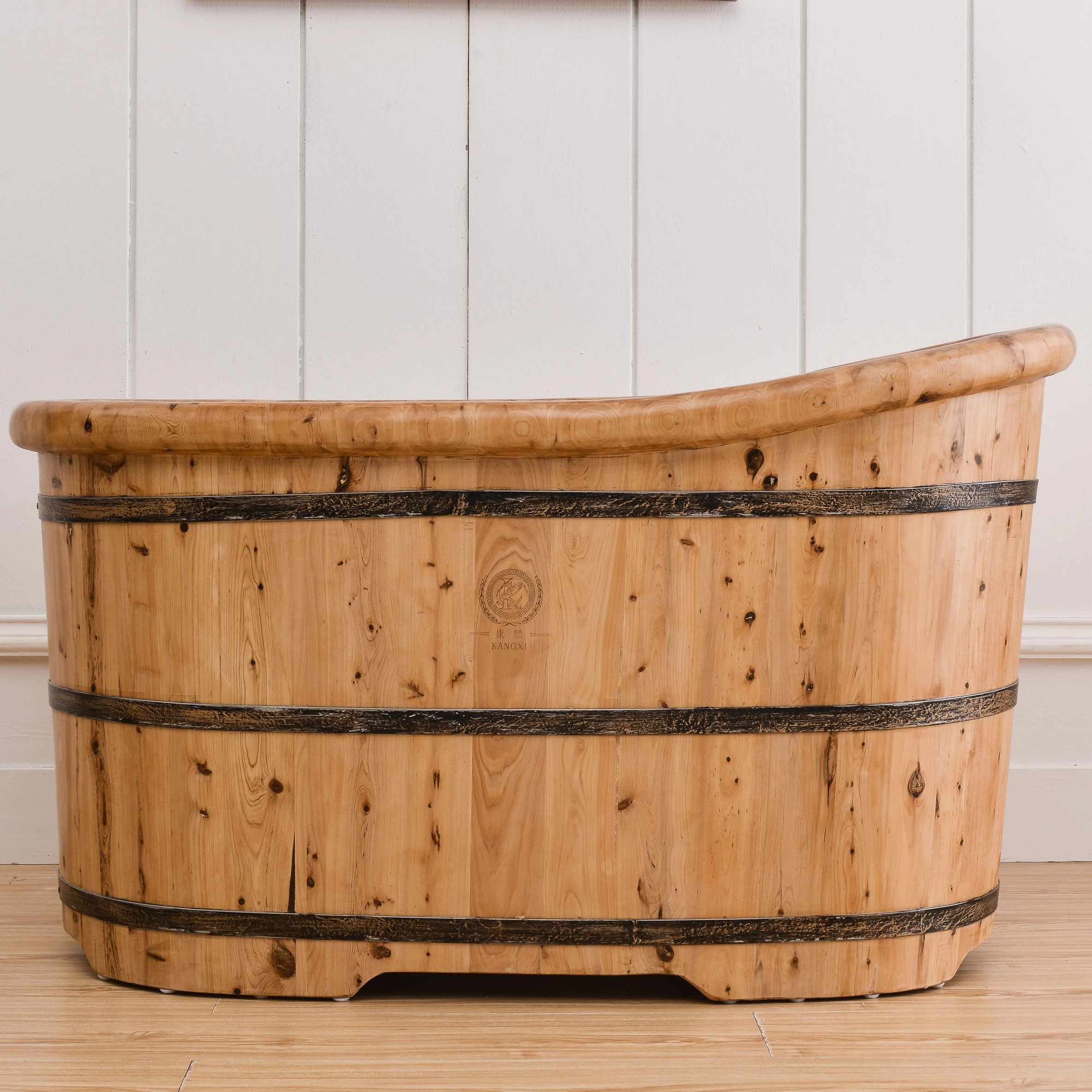 140cm fashionable European Japanese freestanding tub Wooden Bathtubs portable hot tub hotsale