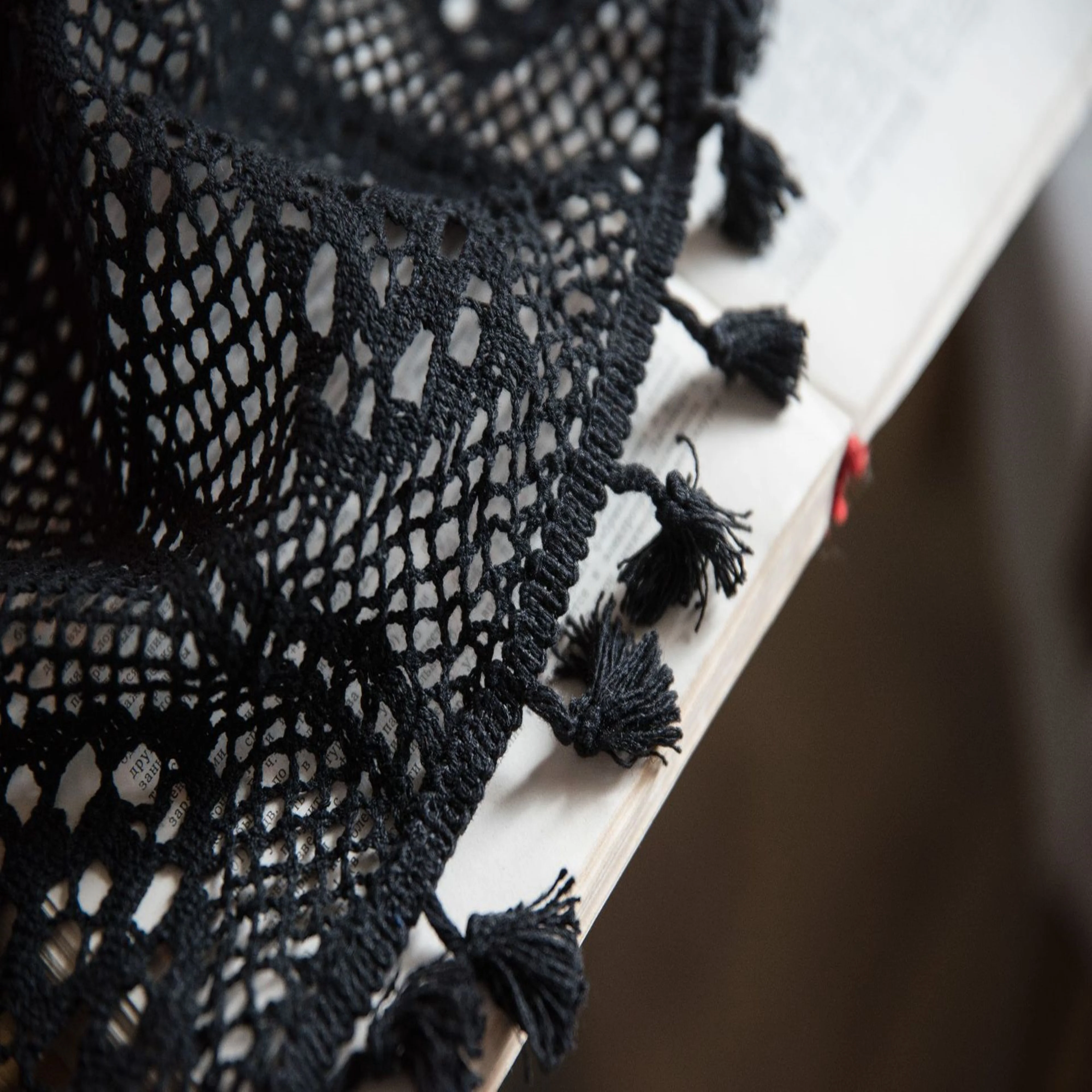  Пасторальная вязаная крючком скатерть из хлопка трендовая