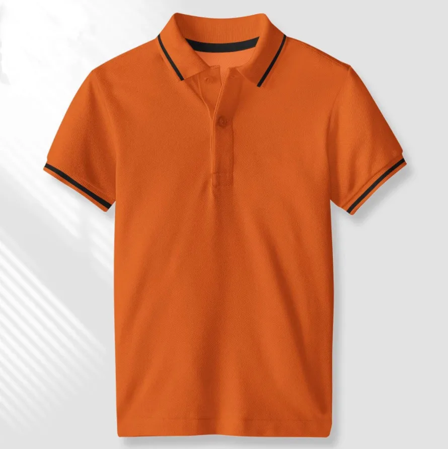 Wholesale Fashionable Breathable Blank Golf Polo T-shirt 100% Cotton Polo Shirts Custom Made Polo Shirts