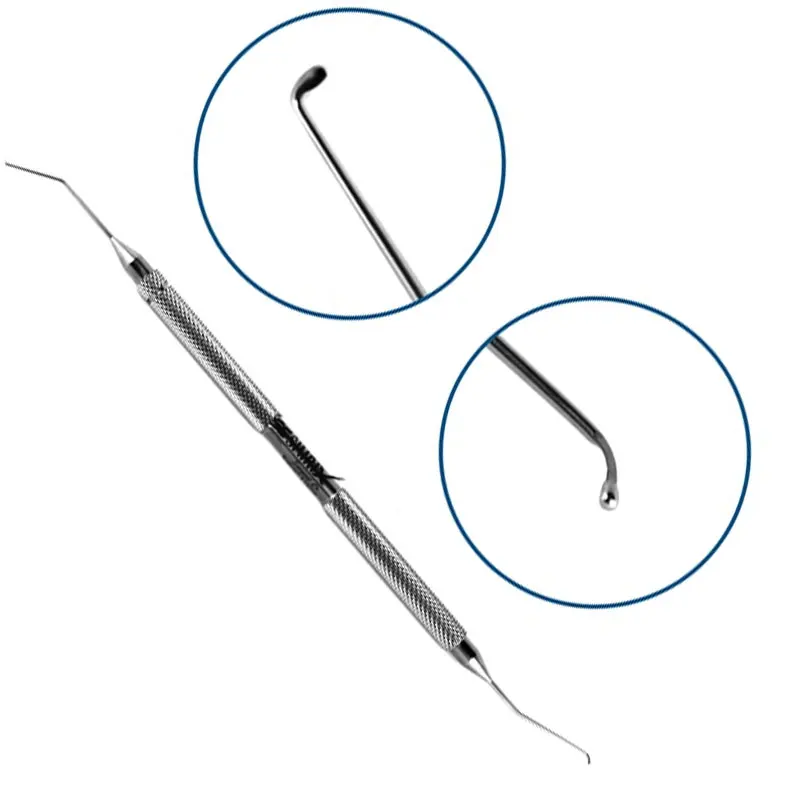 
Seibel Phaco Chopper and Spatula , Microfinger Chopper curved fingershap tip <span style=