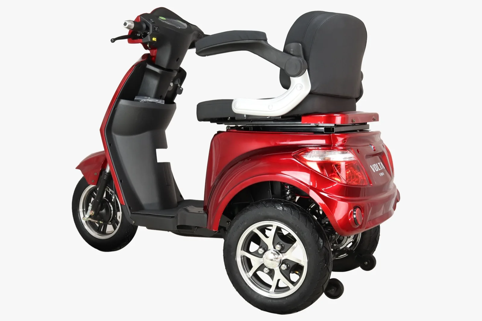 
VOLTA VM4 ELECTRIC TRICYCLE PERSONAL ELECTRIC VEHICLE RED 1000 WATT MADE IN TURKEY 