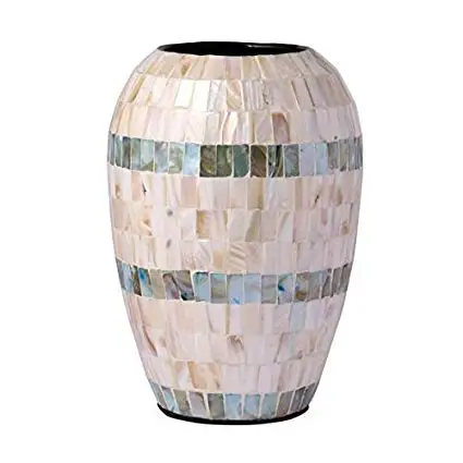 Wholesale mother of pearl flower vase for home decor and wedding 2020