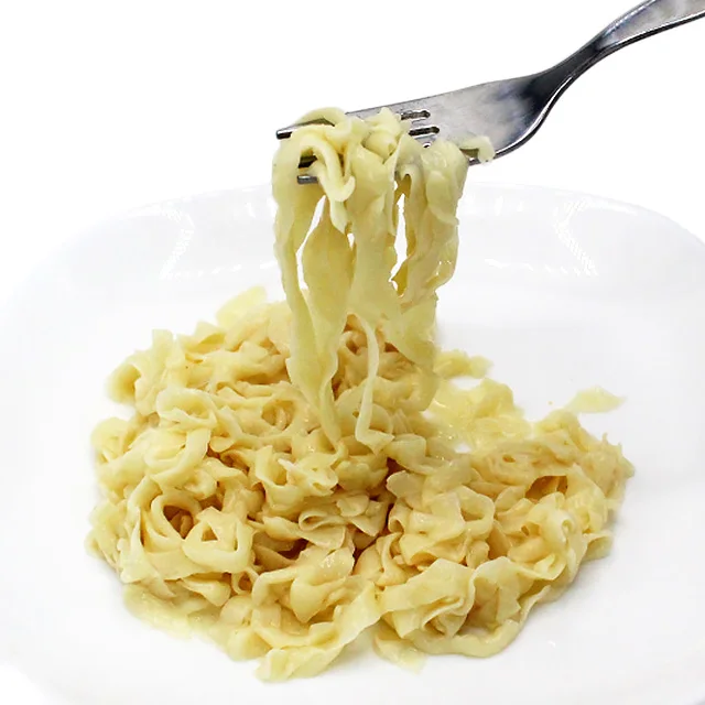 Keto Gluten Free Vegan Oat Fiber Pasta Fettuccine Noodles with Konjac High Quality Low Calories