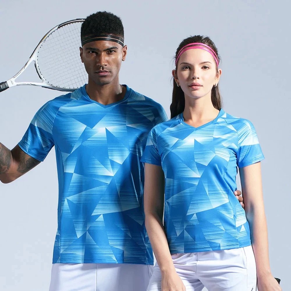 Превосходное качество одежда для настольного тенниса быстросохнущая Мужская рубашка бадминтона и шорты дышащая