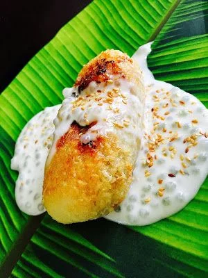  Вьетнамские жареные банановые липкие рисовые пирожные/банановые чипсы контакт lena 0084 707 750 653