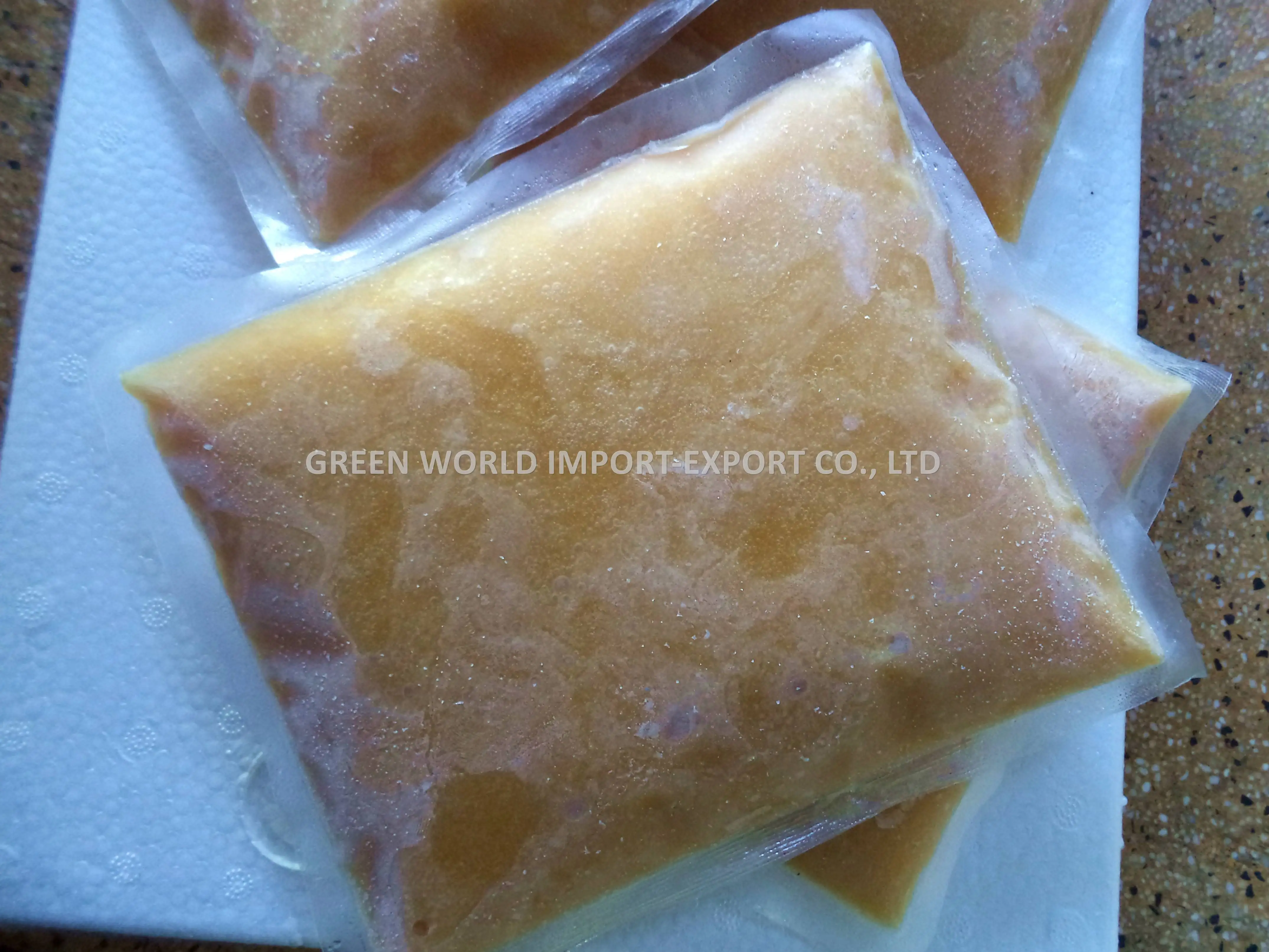 Лучшее качество замороженное пюре из манго/мякоть Вьетнама оптовик предлагает цену со сладким вкусом