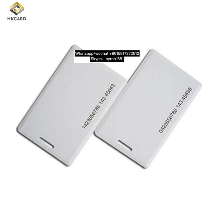 China RFID keyfob factory and manufacturer Rfid Tag Plastic Card Rfid Card