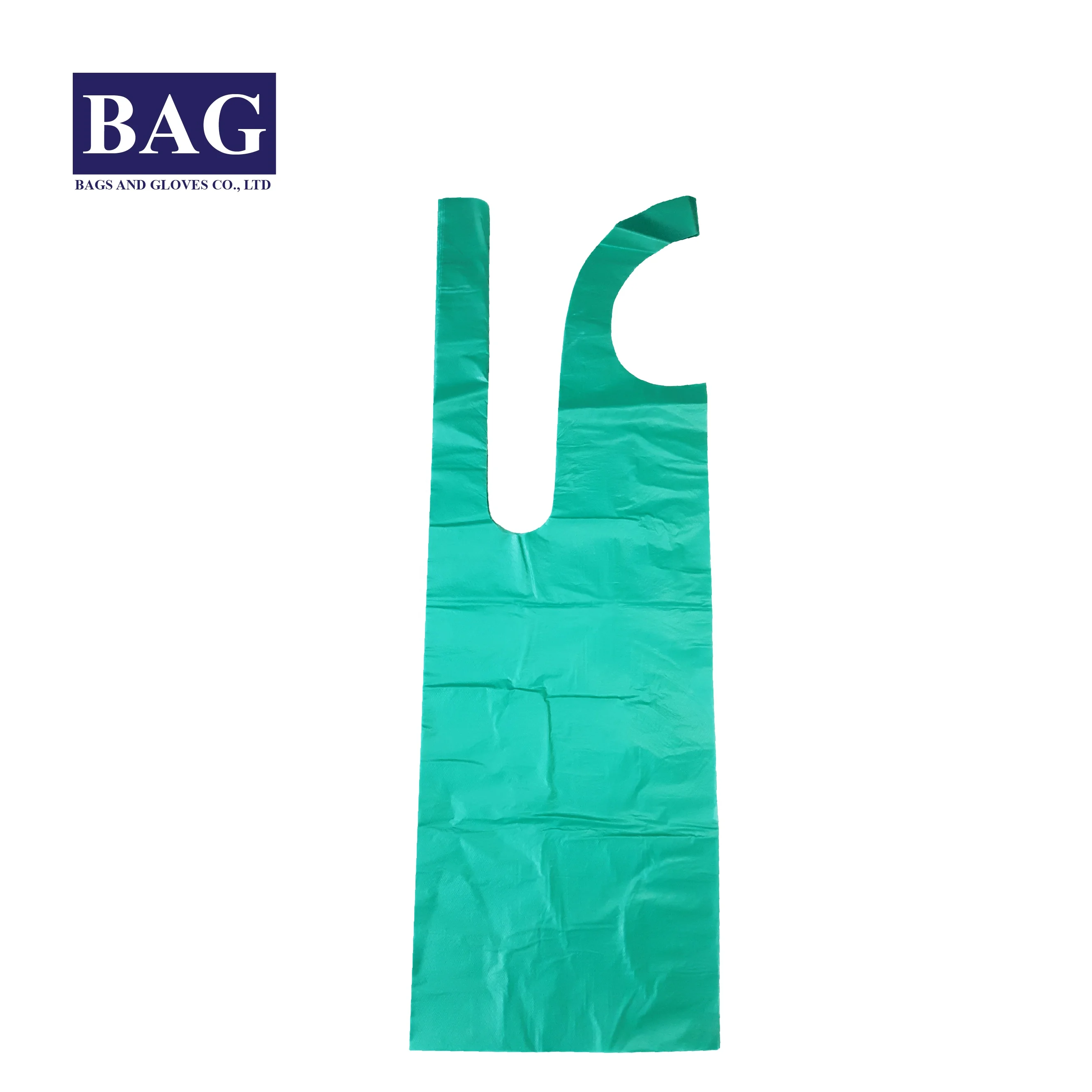 
Disposable cheap price Green aprons, One size fits all 