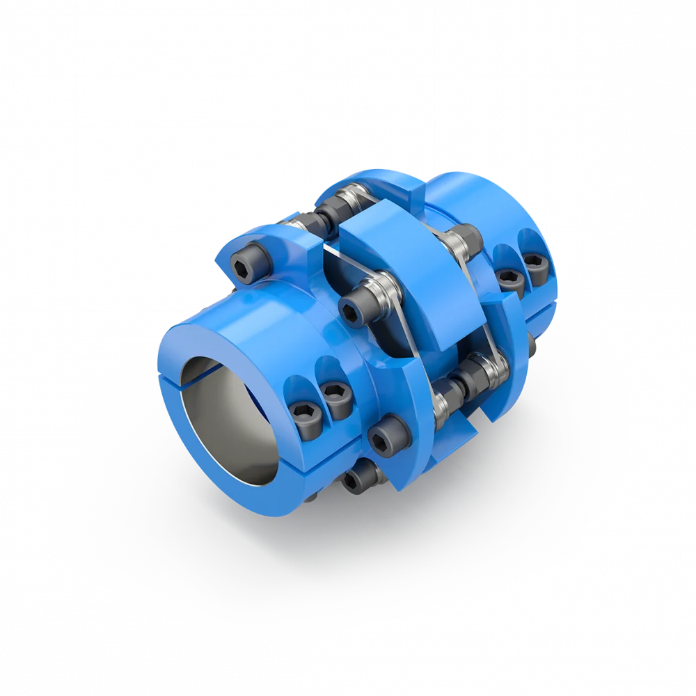 
Torsionally rigid all steel coupling 