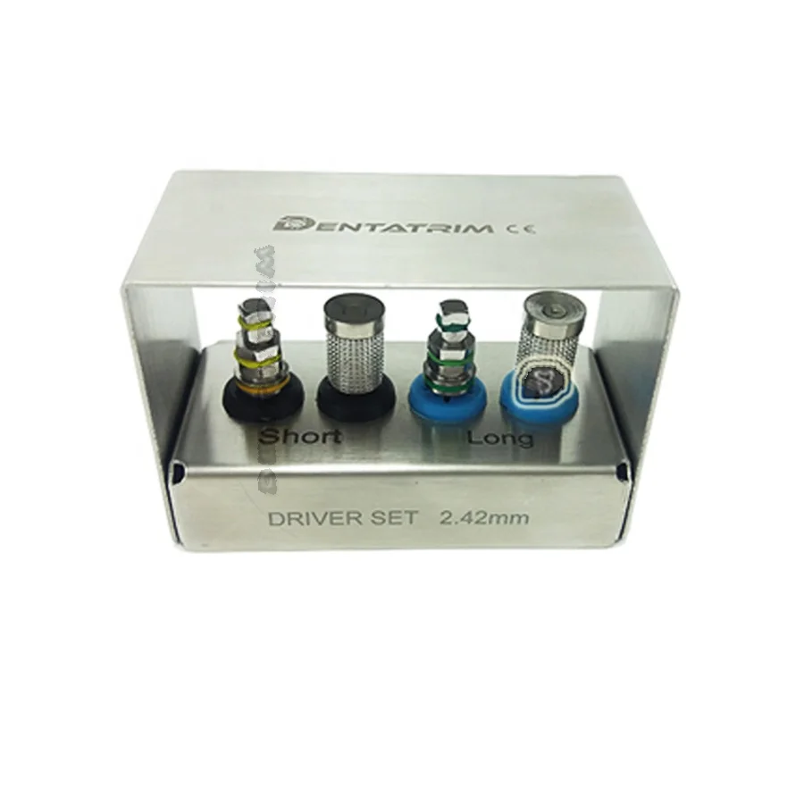 Стальной Набор шестигранных драйверов для зубных имплантатов ручной и Электрический источник питания стоматологические инструменты