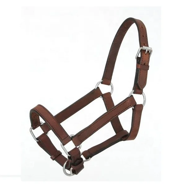 Best Selling Long Lasting Fine-Finish Leather Horse Halter Manufacture in India Wholesale Prices Horse Halter