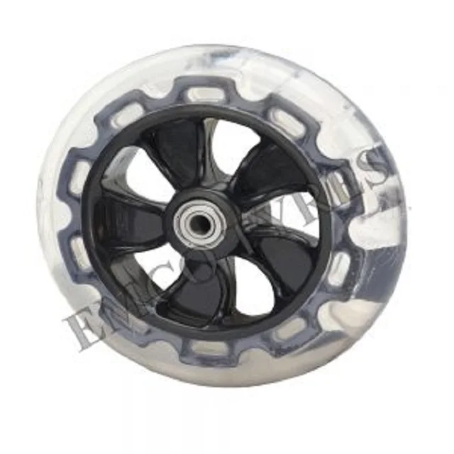 6 inch kick scooter wheel in  gray and white color
