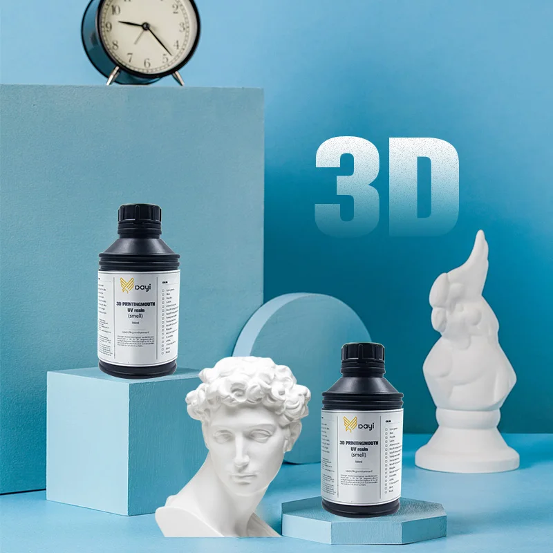 
 Высококачественный термостойкий Жидкий УФ-полимер для 3D-принтера, смола, твердый фотополимер для ювелирных изделий  