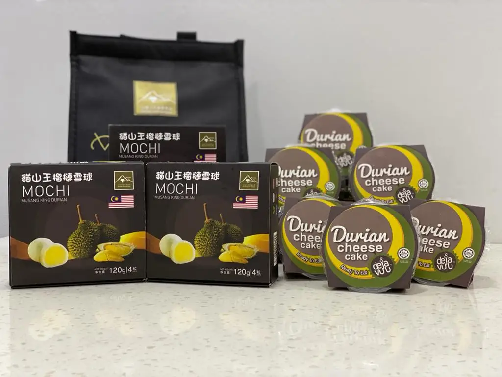Durian Frozen Pulp High Grade Durian Frozen Fruit from Fresh Durian D2 300g
