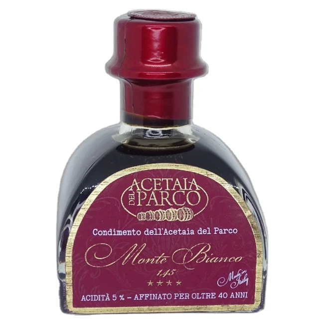Italian high quality 100 ml Seasoning of the vinegar of the park Monte Bianco Label