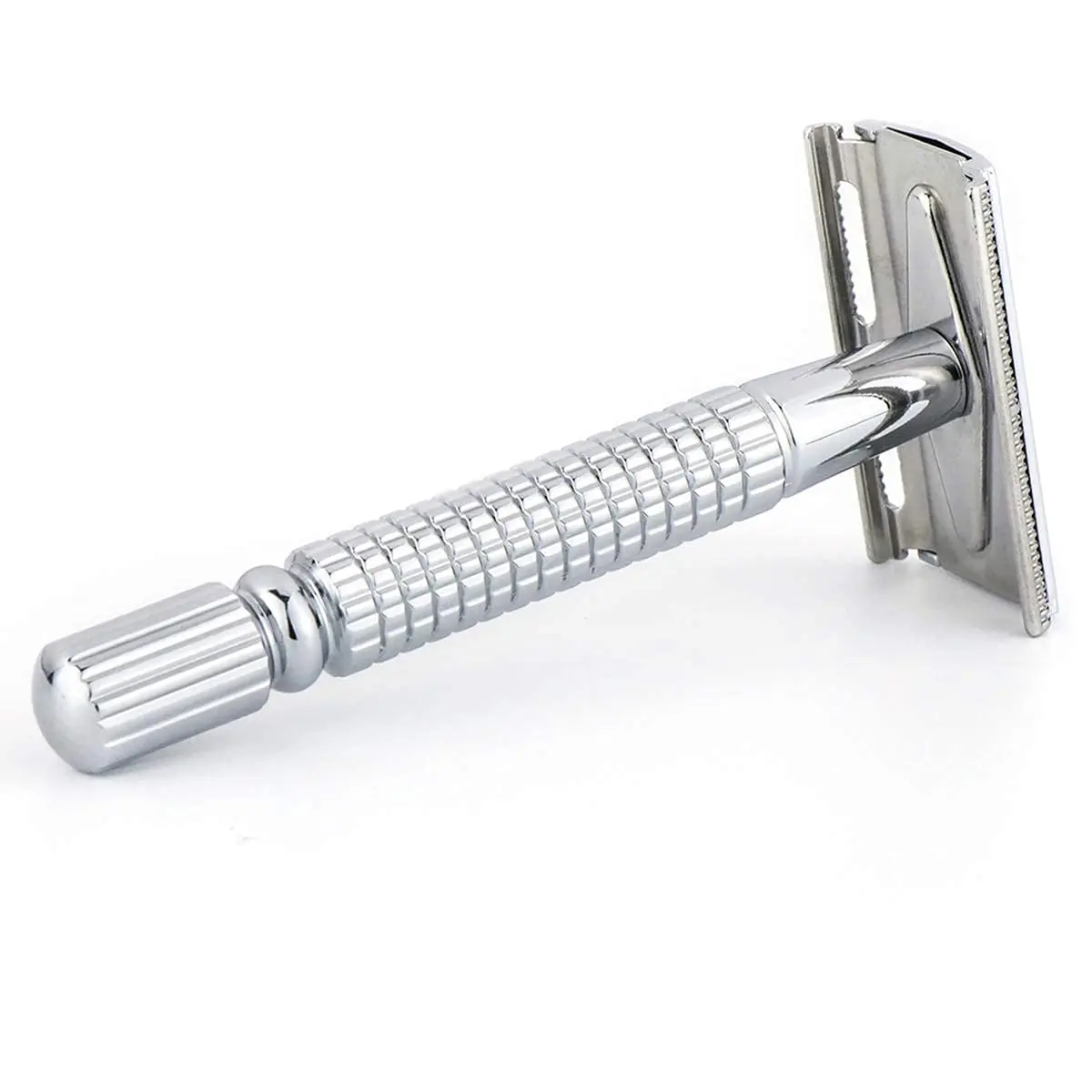 
Classic Metal 3-Piece Double Edge Safety Razor Wet Shaving for Men Women 