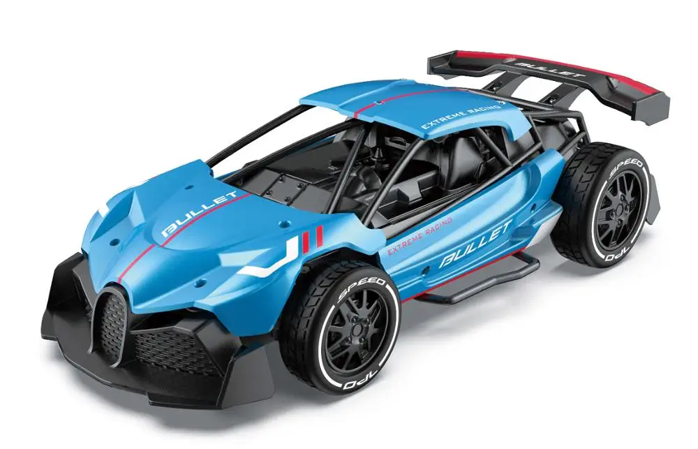 Newest 2.4G RC Die Cast Car Toy Model for Kids High Speed Remote Control Racing Alloy Toy Cars 4 Channel RC Diecast Model Car