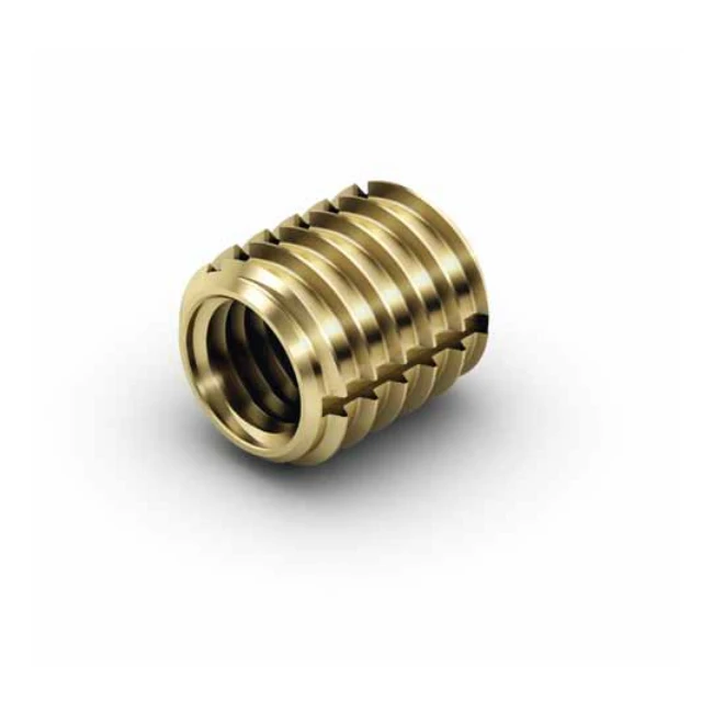 CNC Precision Customized OEM Non-standard Brass Threaded Molding Insert Nut For Automotive Industry