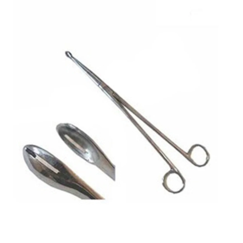 Surgical Instruments Stainless Steel Ovum Forceps Medical Supplies Gynecology Obstetrics Ovum and Placenta Forceps