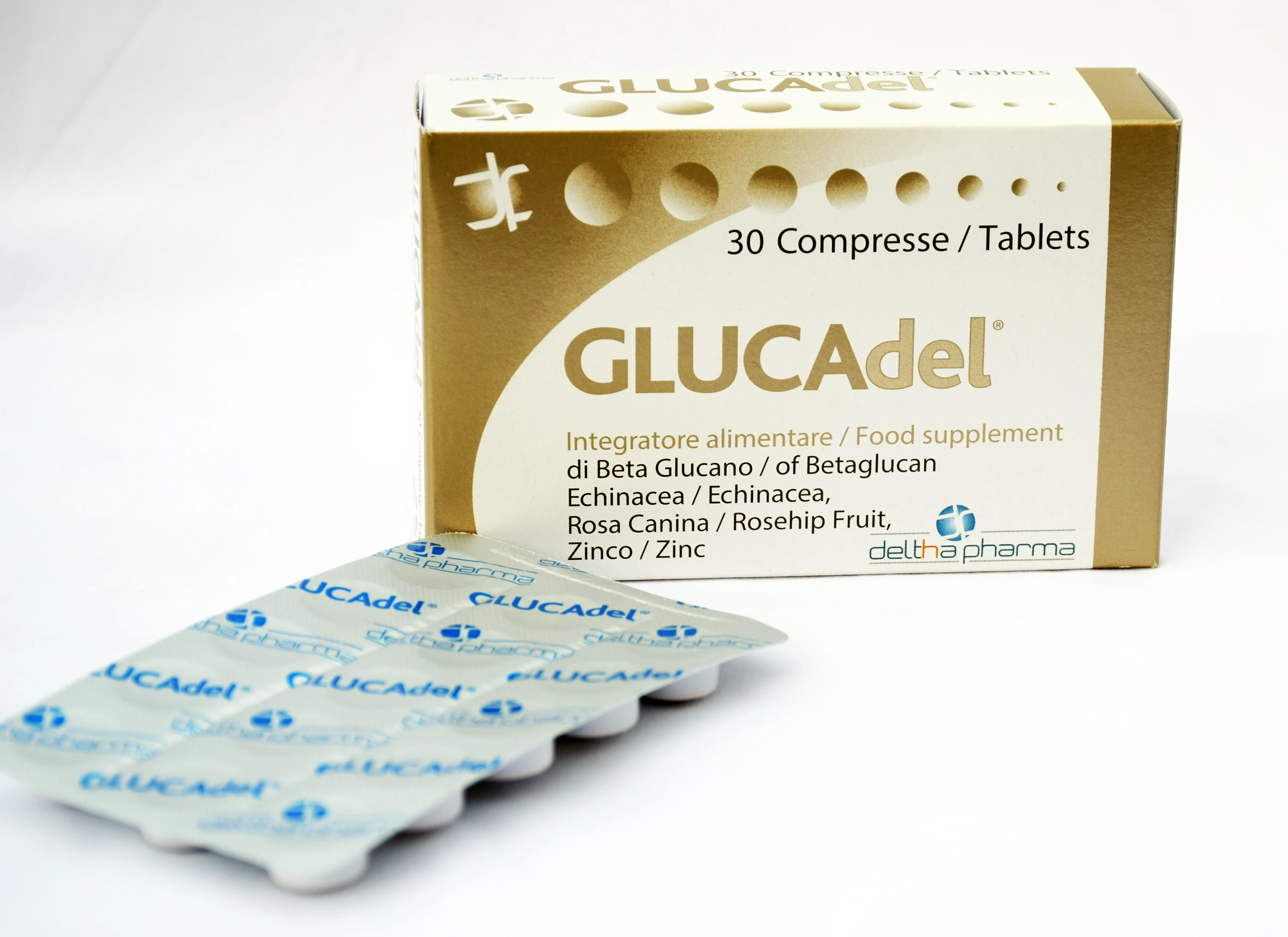 
Immune System strengthening, with Betaglucan and Vitamin C - Made in Italy health care supplement 